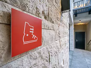 Alma Appartements Innenhof Alma Appartements Innenhof