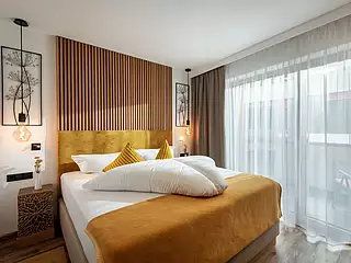 Schlafzimmer ALMA Appartement SOMMER Schlafzimmer